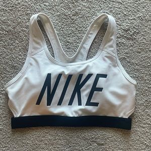 White Nike Sports Bra